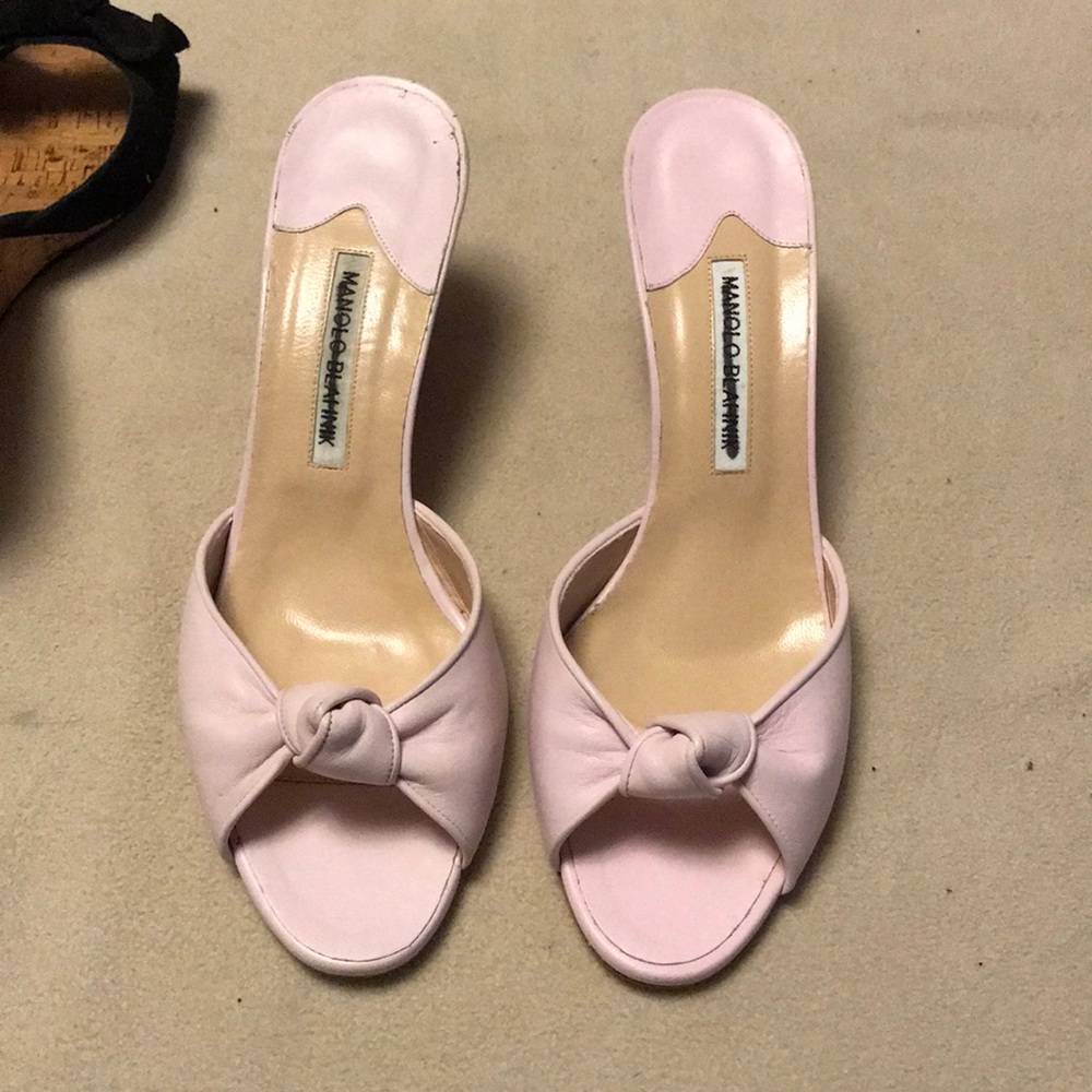 Manolo Blahnik wedge espadrille 39.5